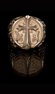 Byzantine Cross Ring GR-604