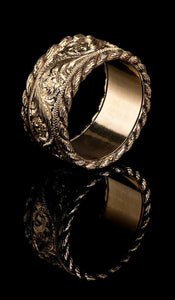 Western Style Gold Band GR-601
