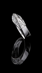 White Gold and Diamond Ring DR-609