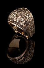 Western Floral Design Ring GR-616