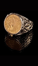 1910 Indian Head Coin Ring CR-603