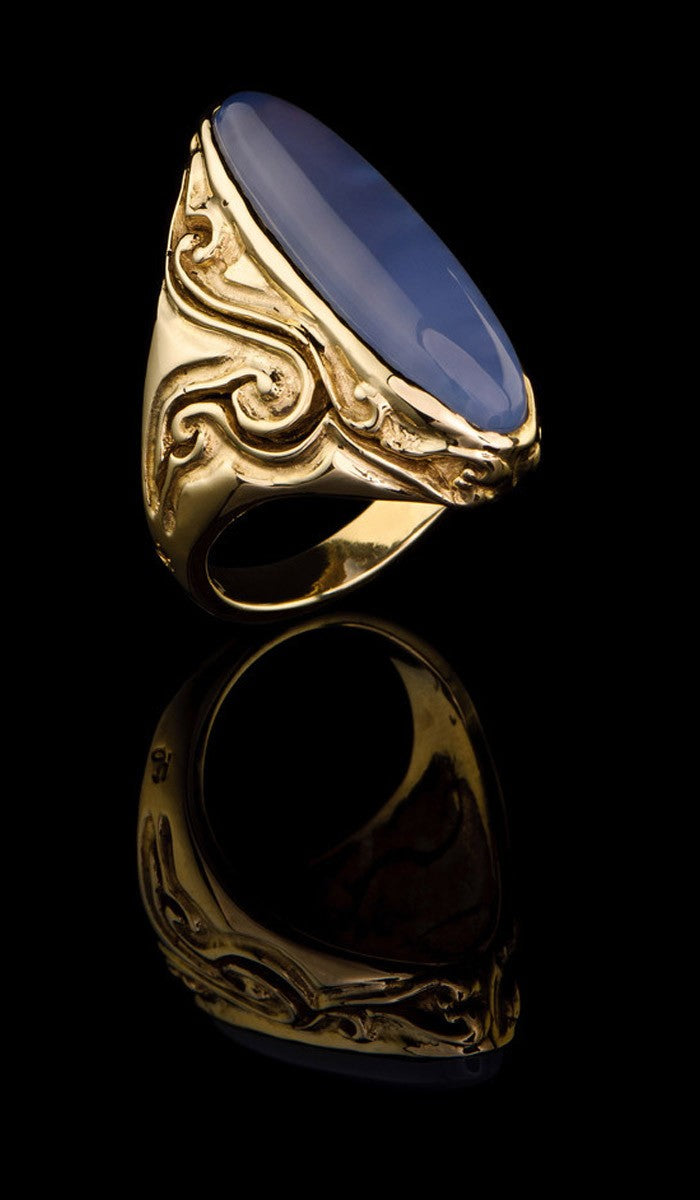 Ellensburg Blue Ring EBR608 J Chapa Hernandez Jewelers