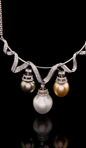 Triolet Pearl Necklace PN-401