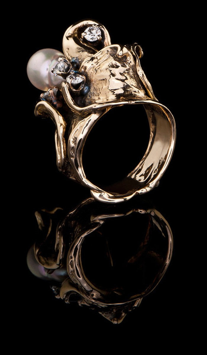 O’keeffe Design Pearl Ring PR-612