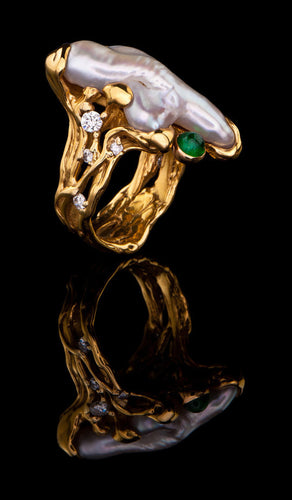 Baroque Pearl Ring PR-610