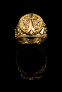 Byzantine Cross Ring GR-610
